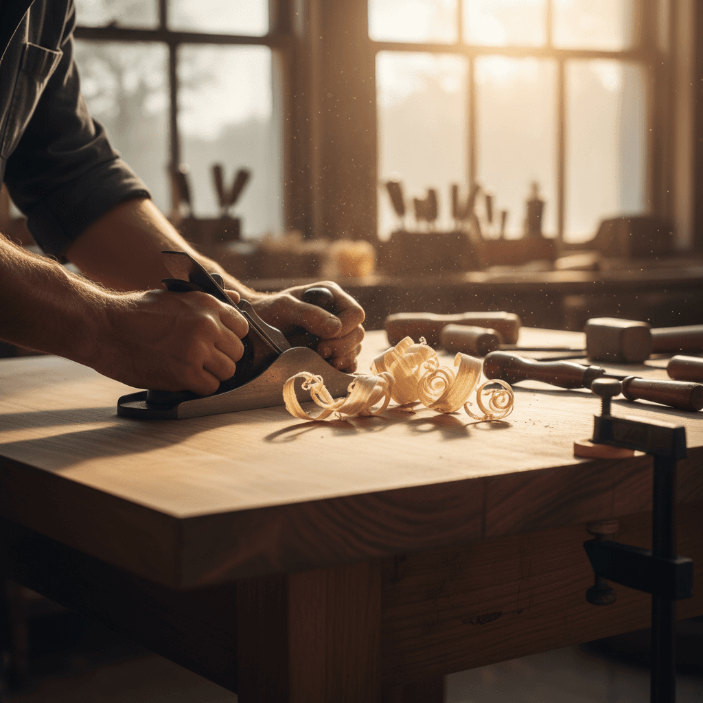 Desmontaje de cama de madera con herramientas profesionales antes de la mudanza